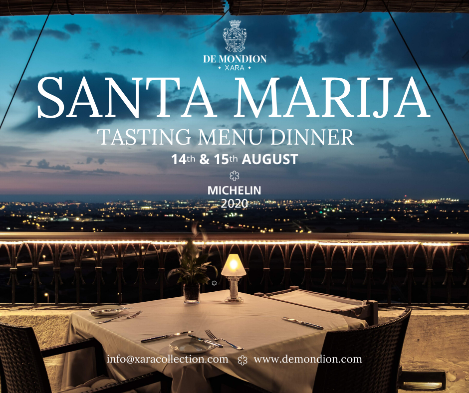 Santa Marija - Tasting Menu Dinner - de Mondion 2020